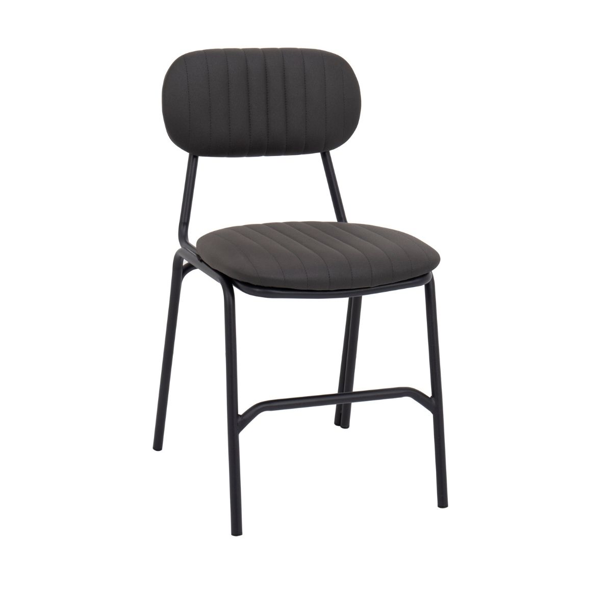DL TAMPA Black industrial Upholstered indoor chair
